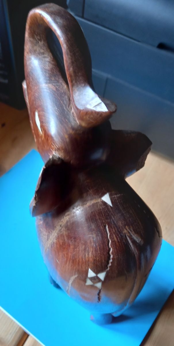 statua elefante in legno