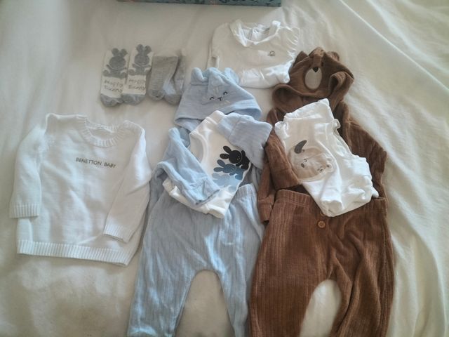 lote Benetton 1-3 meses