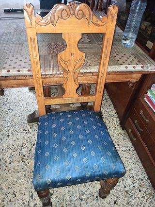 mesa y 6 sillas de comedor