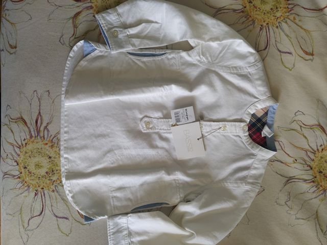 camisa blanca El Corte inglés