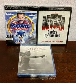 Películas 4K y Bluray - Precintadas