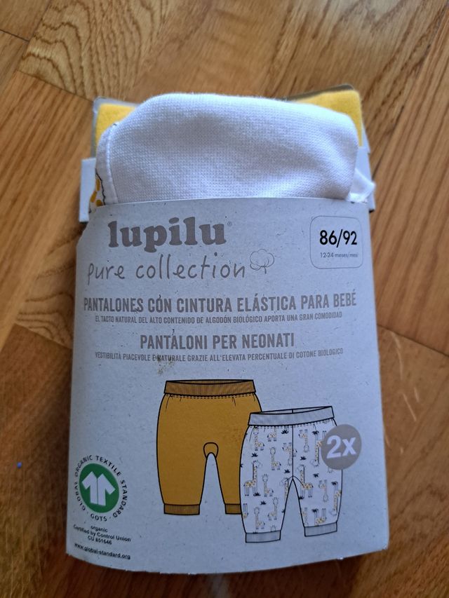 Pantalón (2) + camiseta bebé 12 a 24 meses