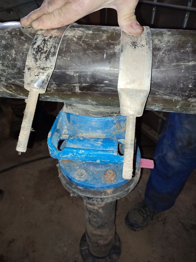 Acople lateral tubería