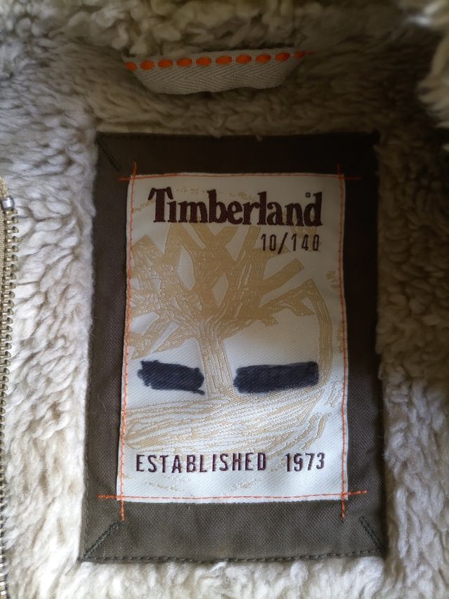 Trenka abrigo Parka Timberland.