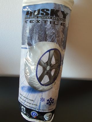 Cadenas de nieve textiles talla S