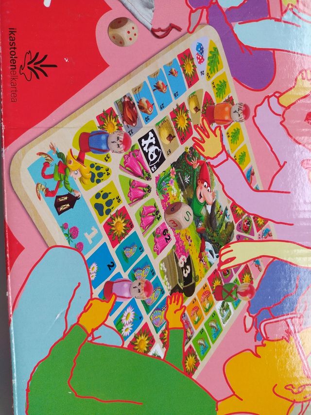 argitxo antzara jokoa. juego de la oca argitxo