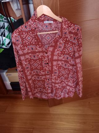 Camisa con print de bandana (S) KLING