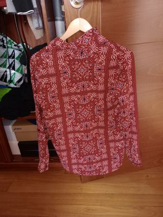 Camisa con print de bandana (S) KLING