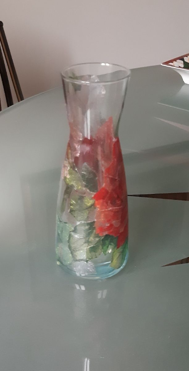 Vaso decoupage