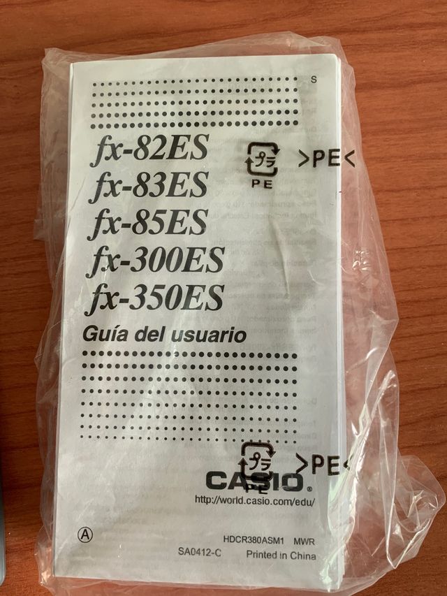 Calculadora Casio fx-350ES