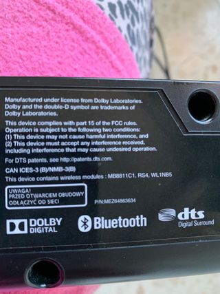 Dolby digital con bluetooth Lg 300w