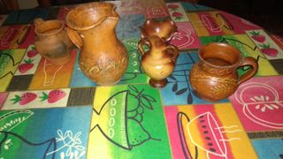 Artesanias de barro antigüedades cuencos y jarras