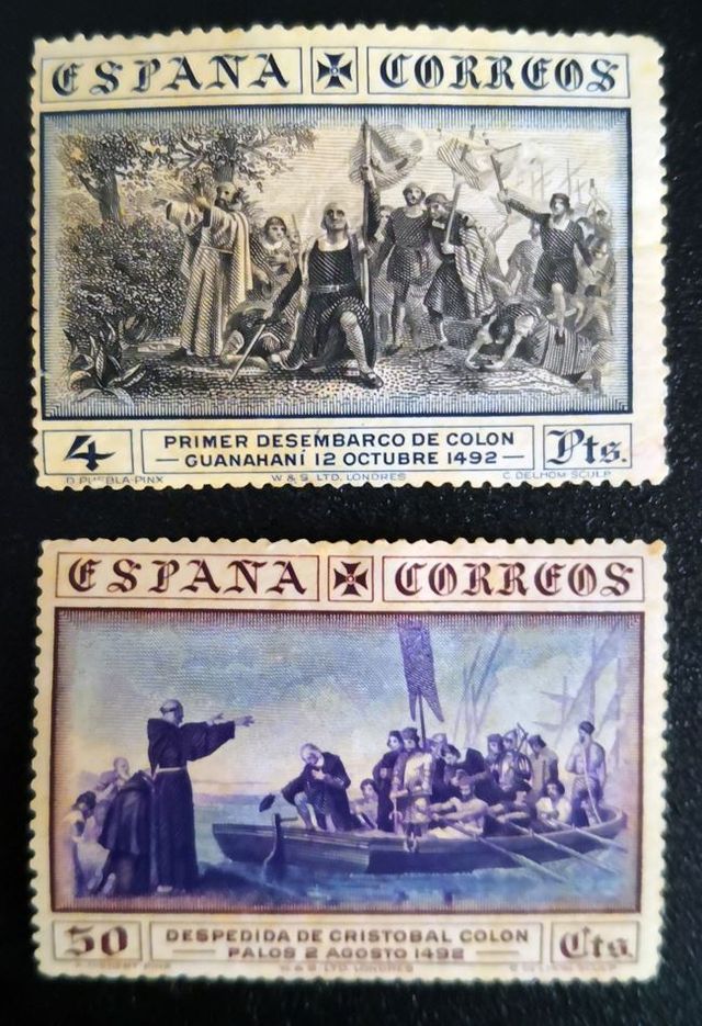 SELLOS DESCUBRIMIENTO DE AMÉRICA de 1930