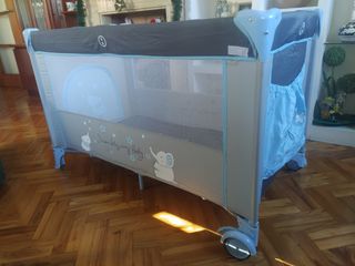 cuna de viaje +cambiador + colchón