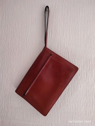 Cartera de mano de hombre vintage 