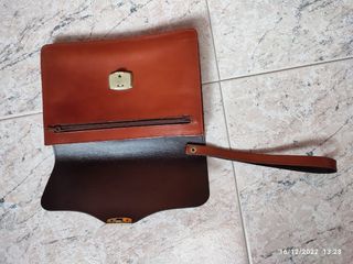 Cartera de mano de hombre vintage 