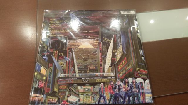IRON MAIDEN SOMEWHERE IN TIME LP PICTURE DISC