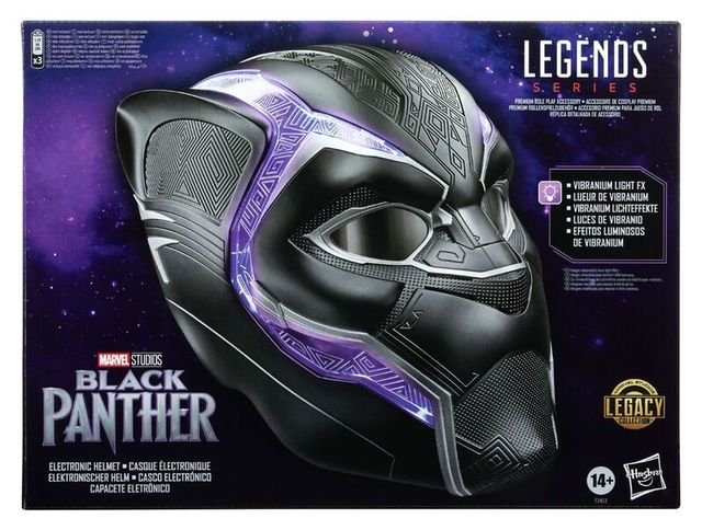Marvel Casco electrónico Black Panther 1/1*OFERTA*
