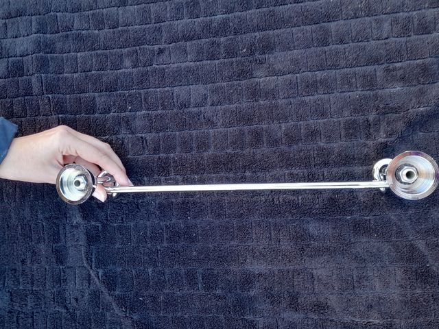 Toallero cromado nuevo