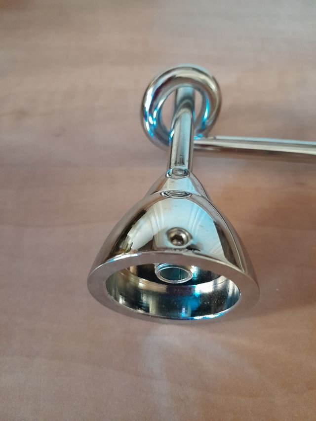 Toallero cromado nuevo