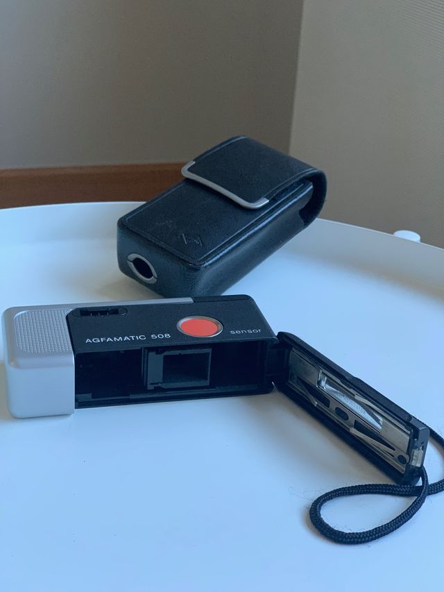 Agfamatic 508 Pocket Sensor con funda