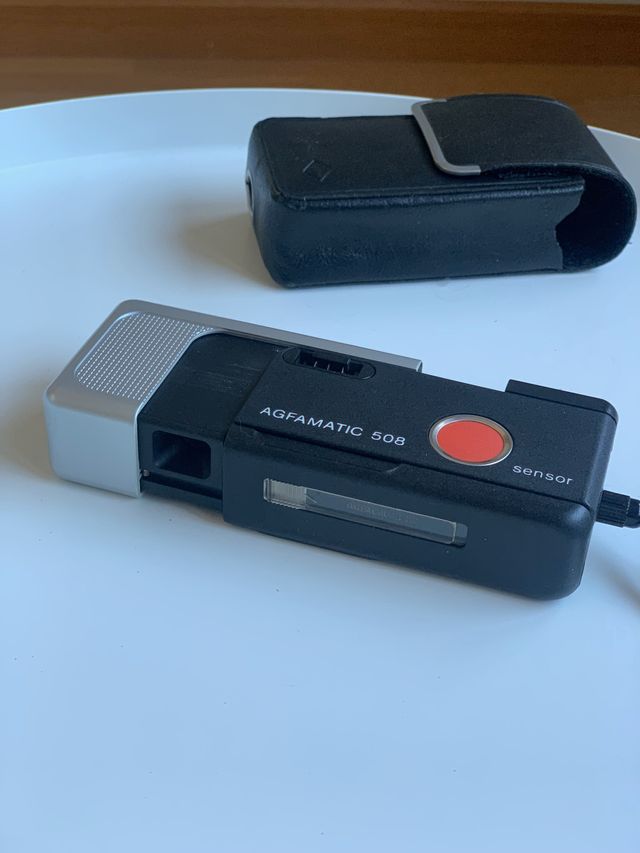 Agfamatic 508 Pocket Sensor con funda