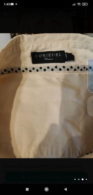 Lote 2 pantalones y dos camisas de mujer