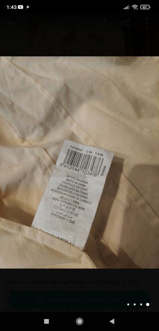 Lote 2 pantalones y dos camisas de mujer