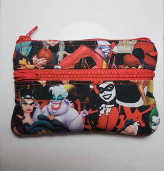 Monedero Villanas de Disney