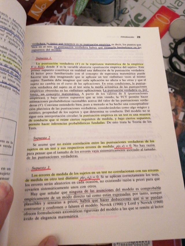 TEORÍA CLÁSICA DE LOS TESTS.JOSÉ MUÑIZ