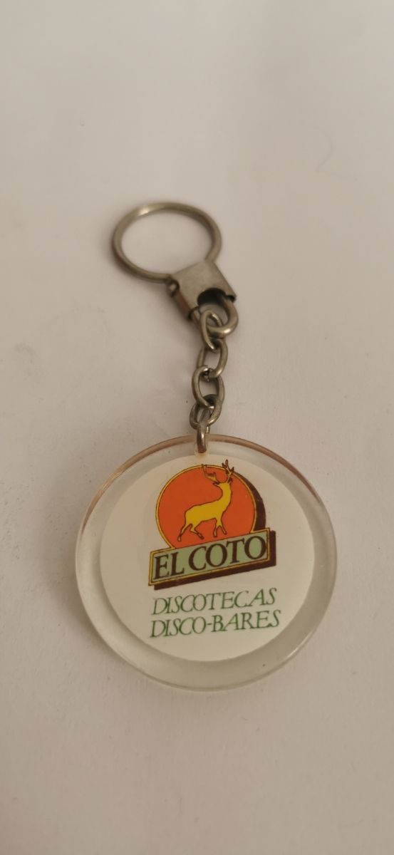 Llavero El coto disco - bares.