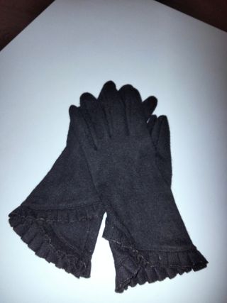 Guantes negros