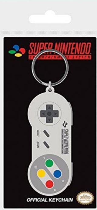 Llavero Snes Super Nintendo Colección Super Mario 