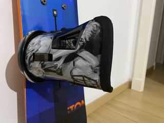 Burton custom Flying V, fijaciónes Malavita