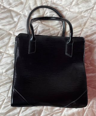 Borsa pelle lucida