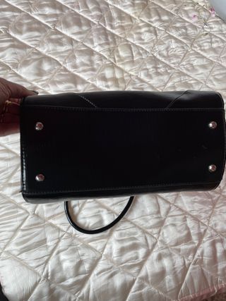 Borsa pelle lucida
