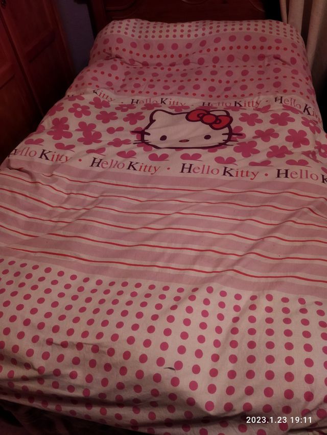 funda nórdica hello kitye