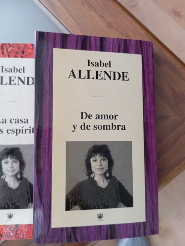 lote 4 libros de Isabel Allende