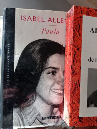 lote 4 libros de Isabel Allende