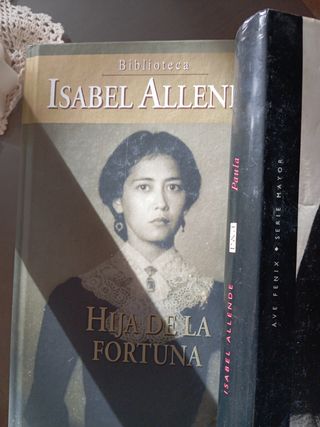 lote 4 libros de Isabel Allende
