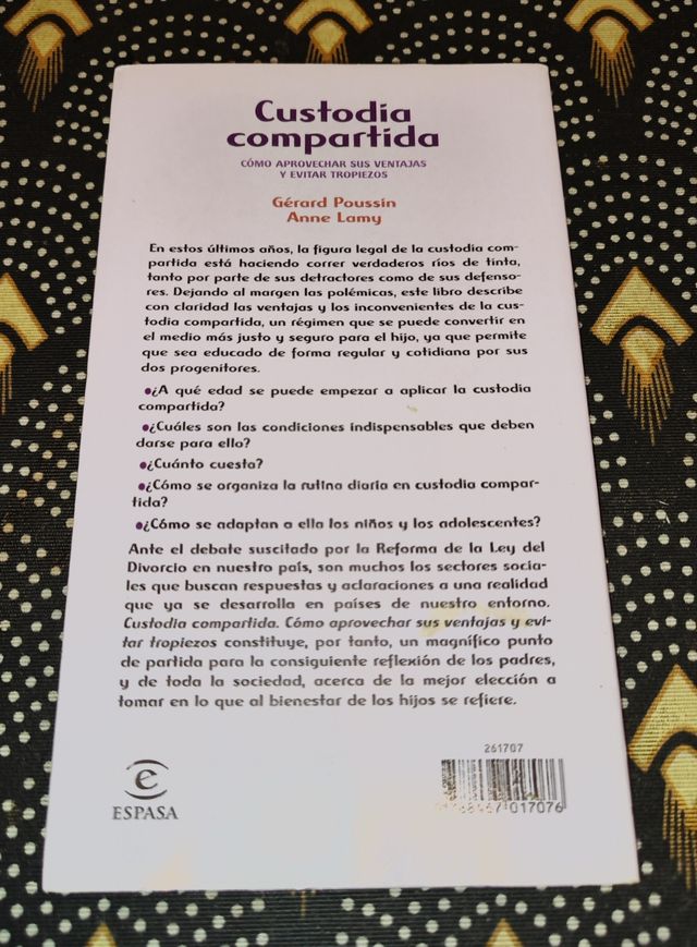 libro Custodia compartida