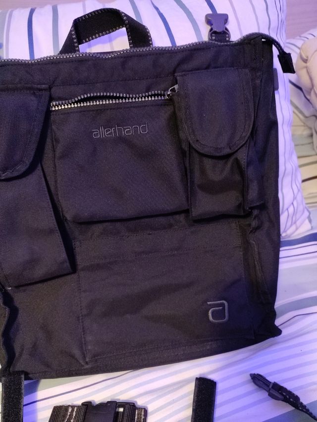 Bolso negro para carro de bebe Allerhand