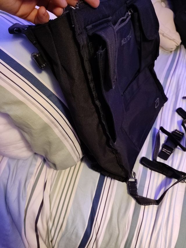 Bolso negro para carro de bebe Allerhand