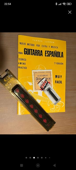 Guitarra clásica.