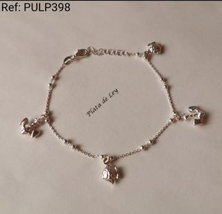 Pulsera Marinera Plata Ley