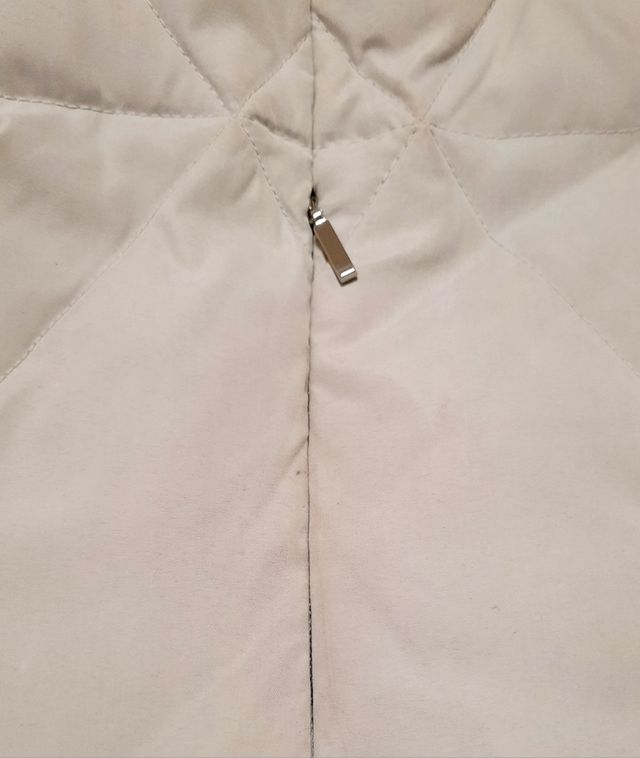 Anorak acolchado gris piedra