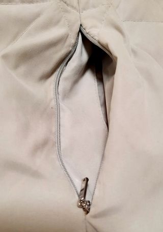 Anorak acolchado gris piedra