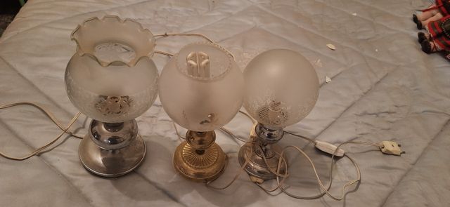 Lámparas de mesita antiguas