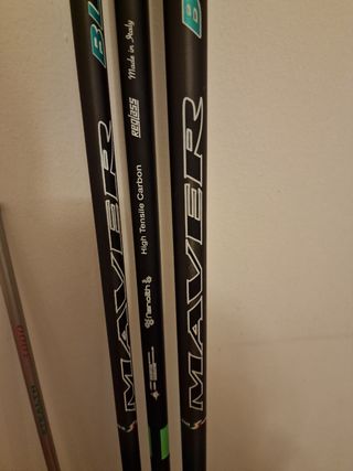 Cañas de pescar de mano