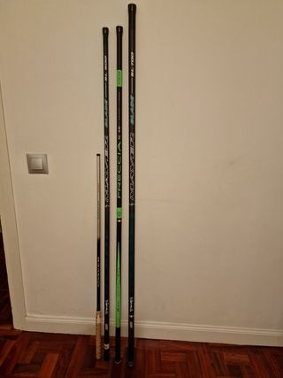 Cañas de pescar de mano